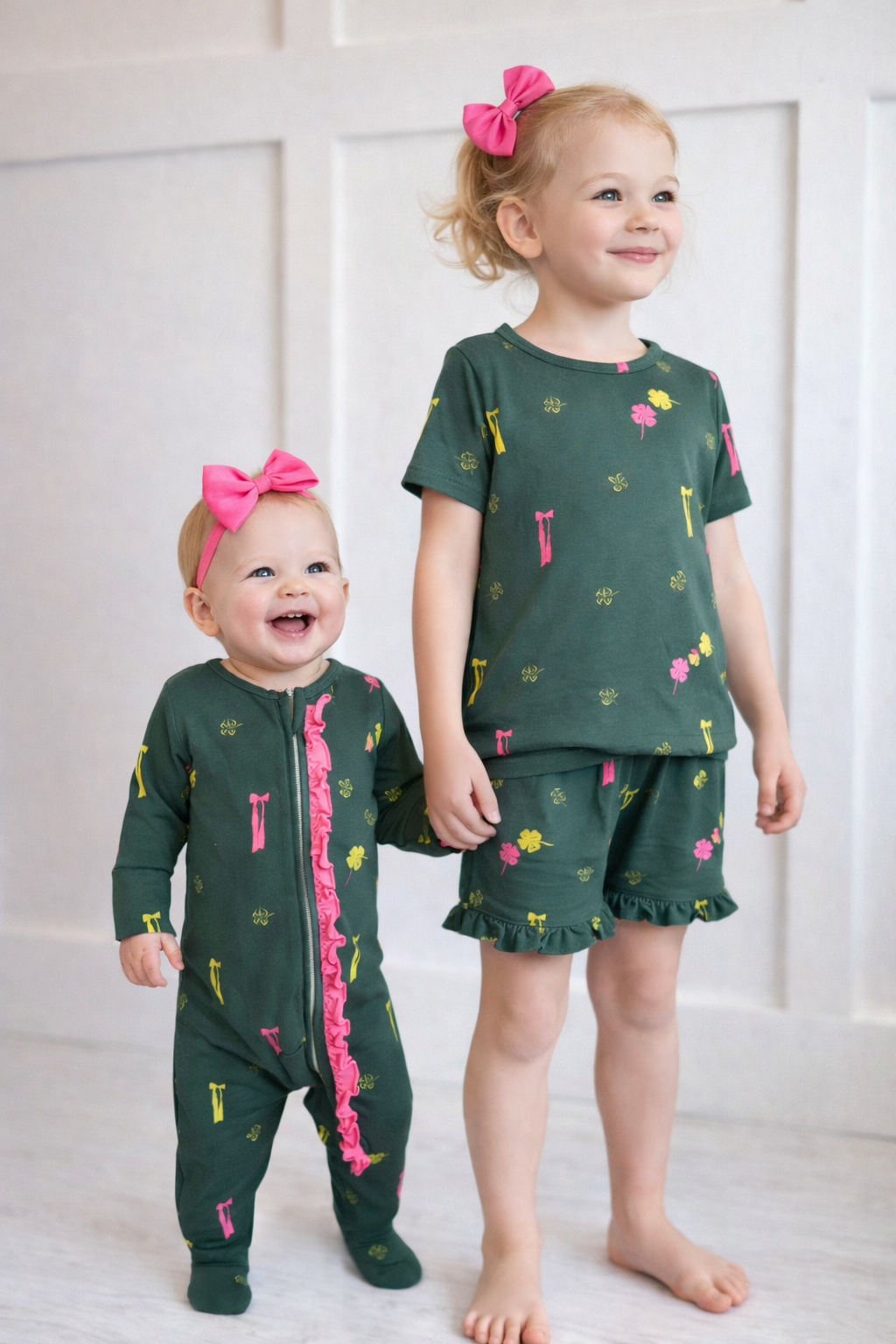 Clover & Bows Infant Zipper