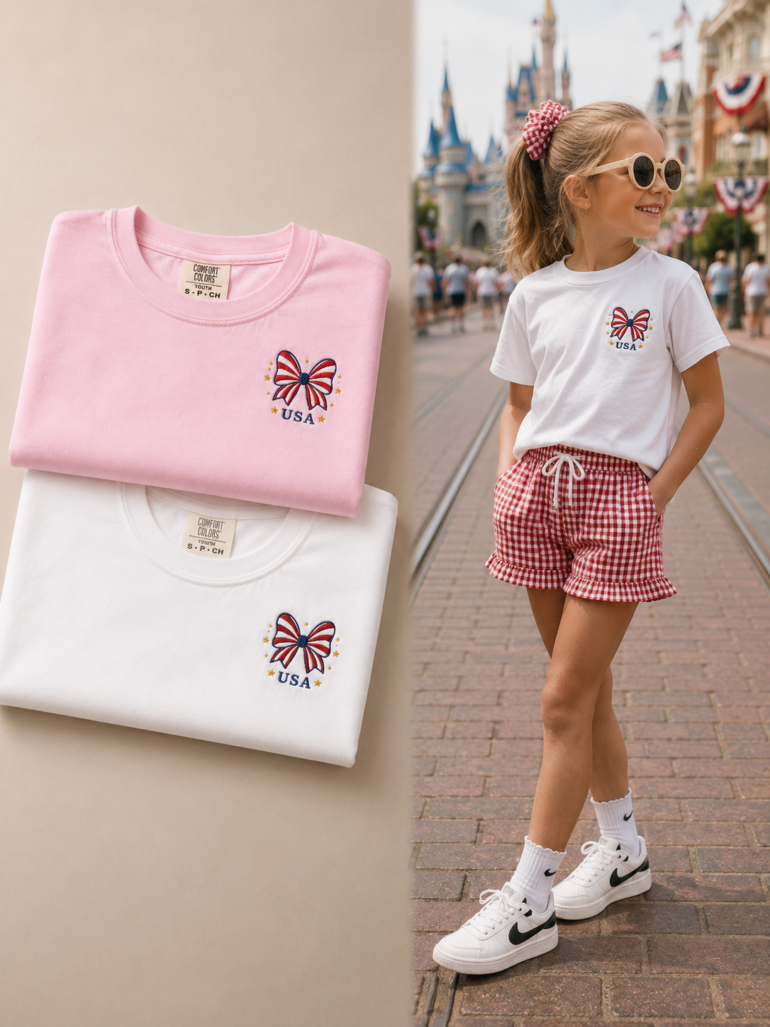 Main Street Summer- Embroidery Tee Collection