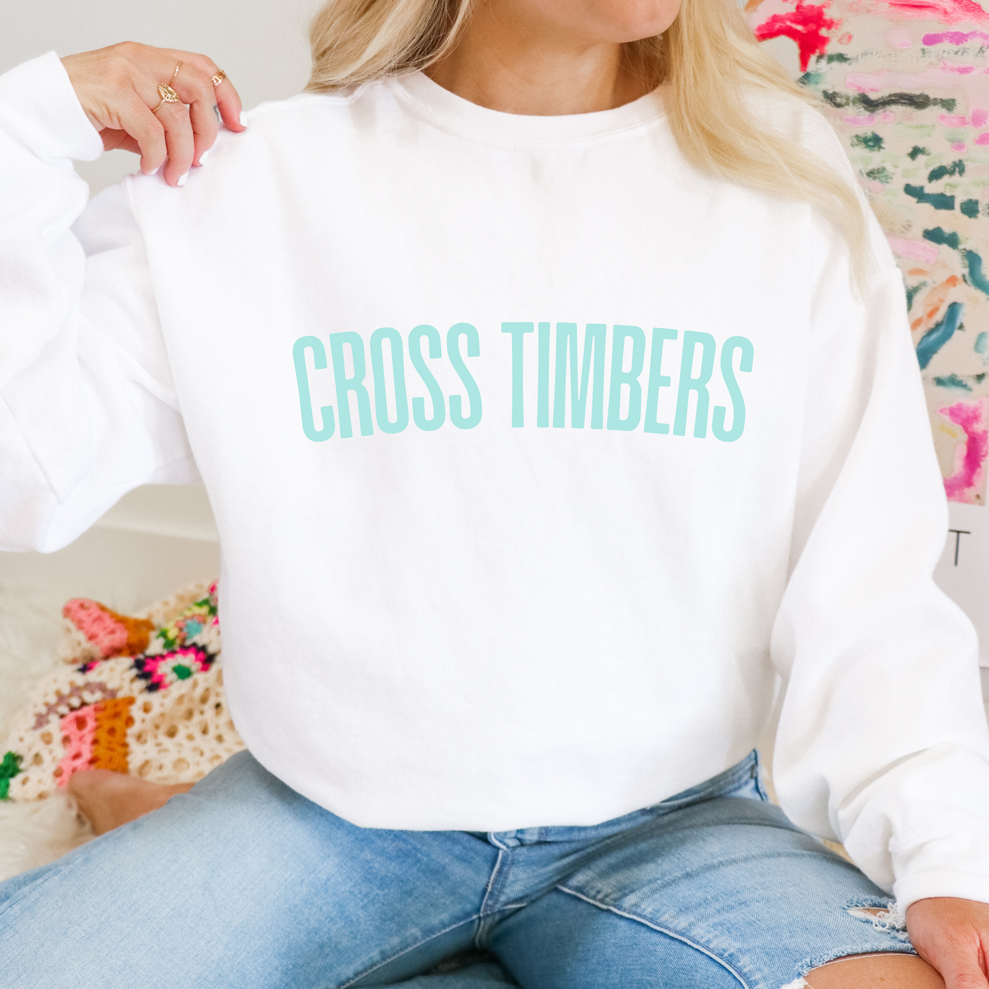 Cross Timbers Mint Puff Tees/Sweatshirts SALE