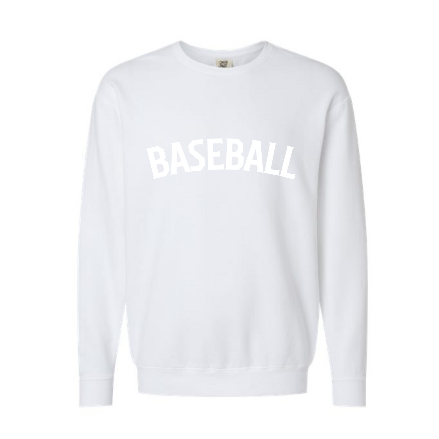 Baseball 3D Puff Letter  (13 Color Options)