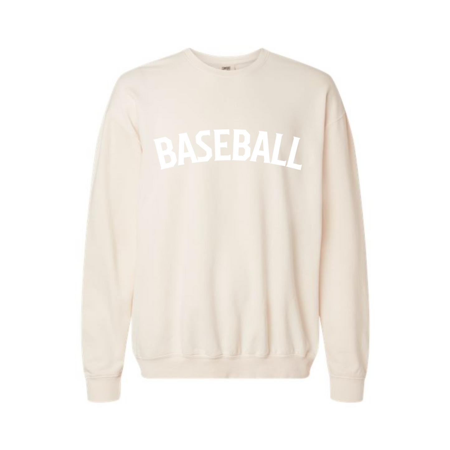 Baseball 3D Puff Letter  (13 Color Options)