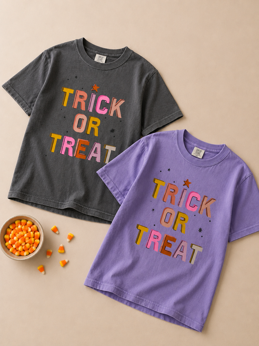 Trick Or Treat Tee- Youth/Adult