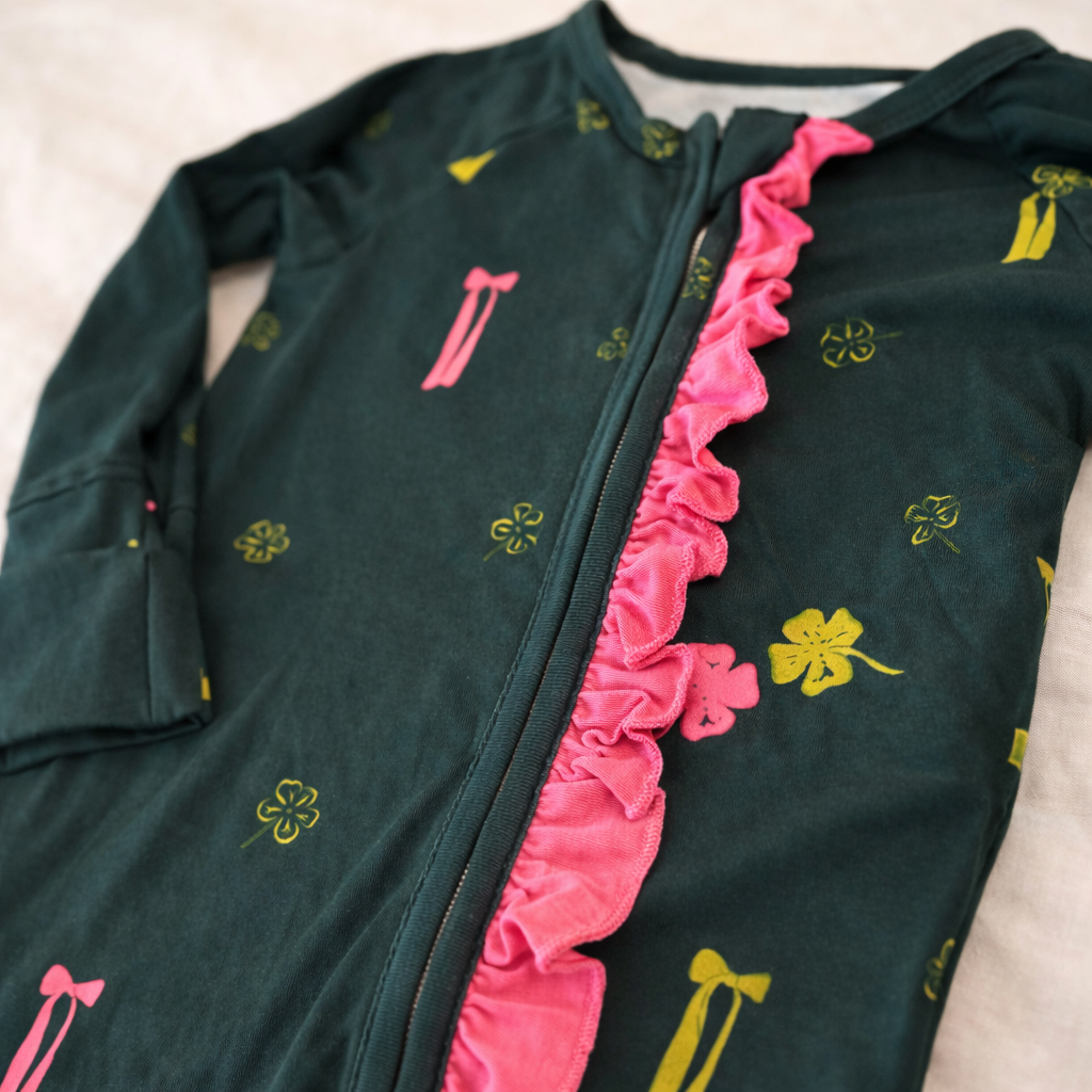 Clover & Bows Infant Zipper