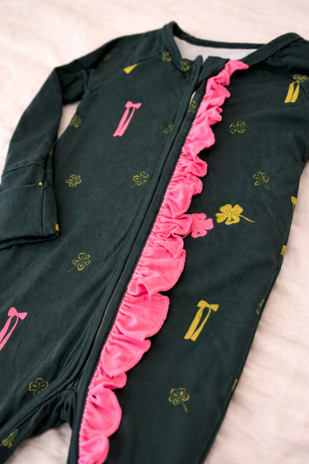 Clover & Bows Infant Zipper