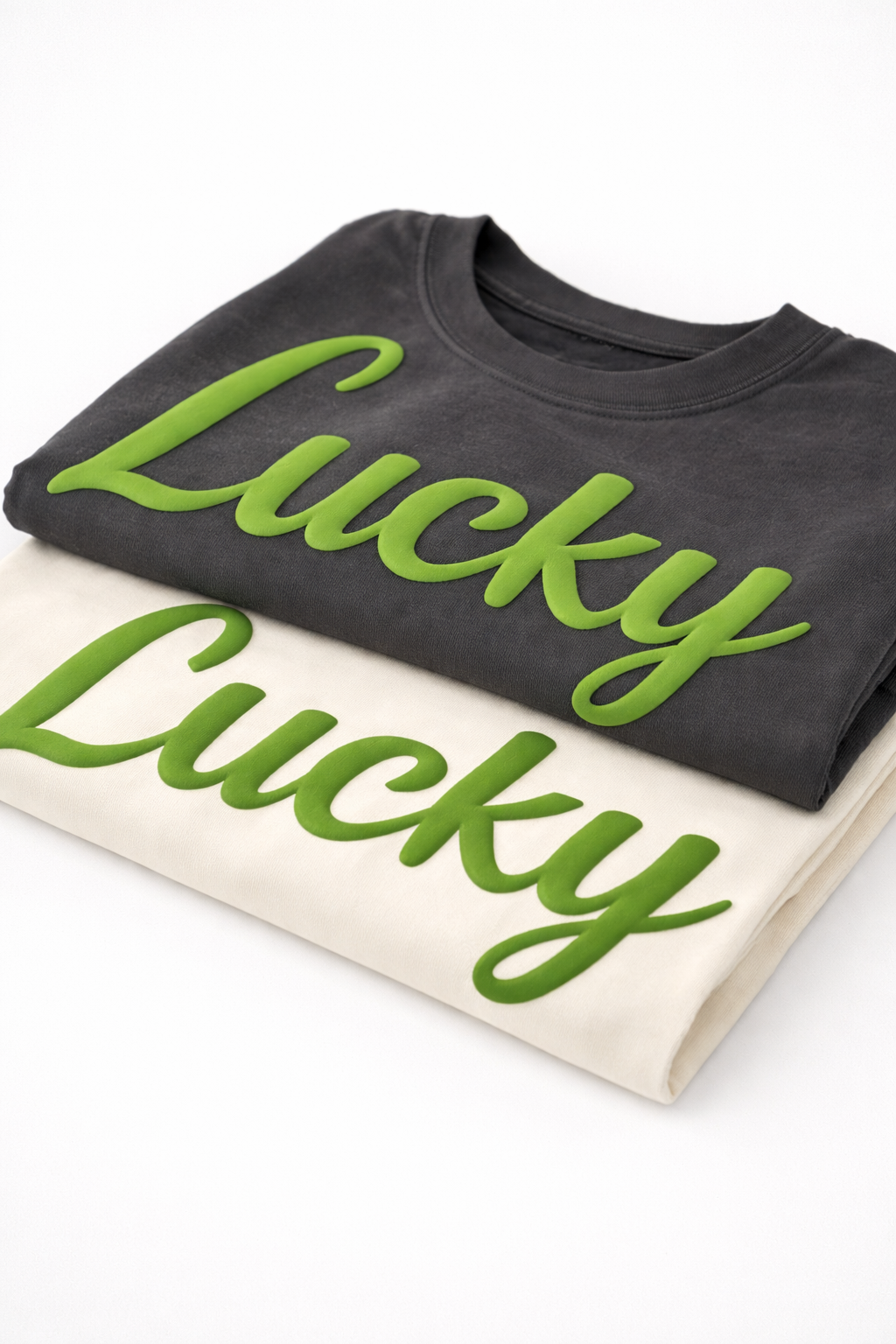 Lucky 3D Puff Tee- Limited Stock-