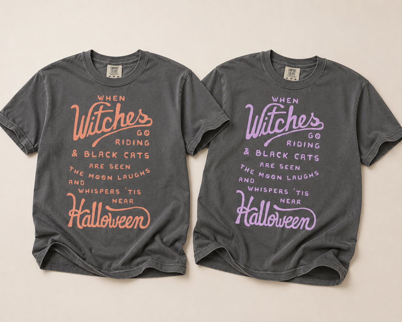 Witches & Black Cats Tee- Adult/Youth