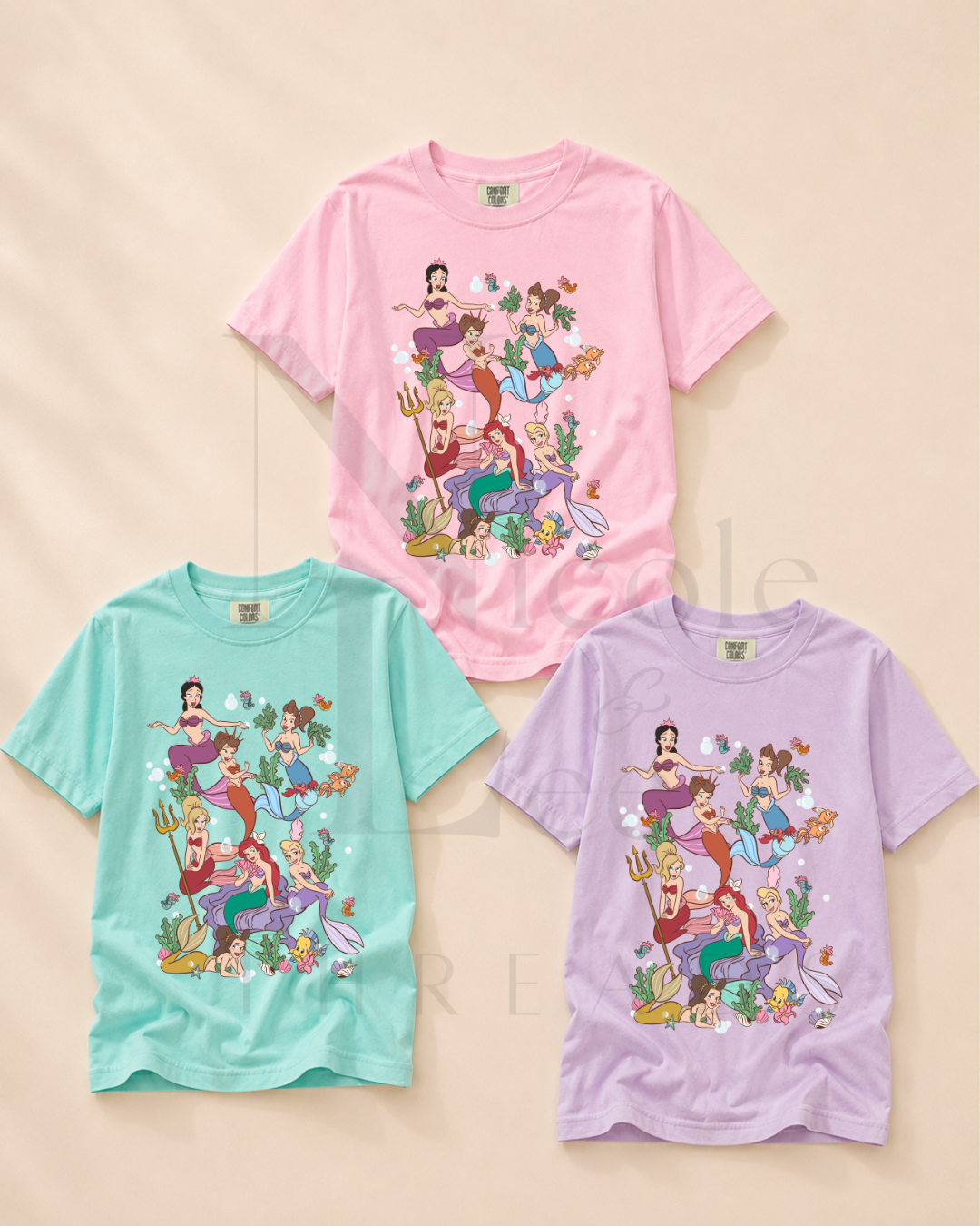 Sisters of the Sea Tee (3 Color Options) Youth/Adult