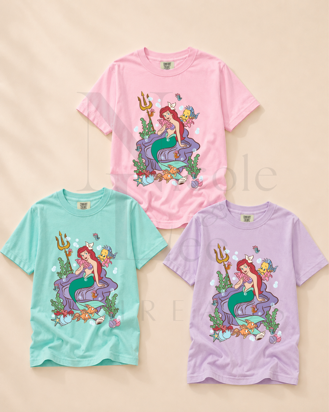 Sea Life Social Tee (3 Color Options) Adult/Youth