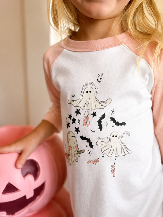 Ballerina Ghosts Toddler Tee