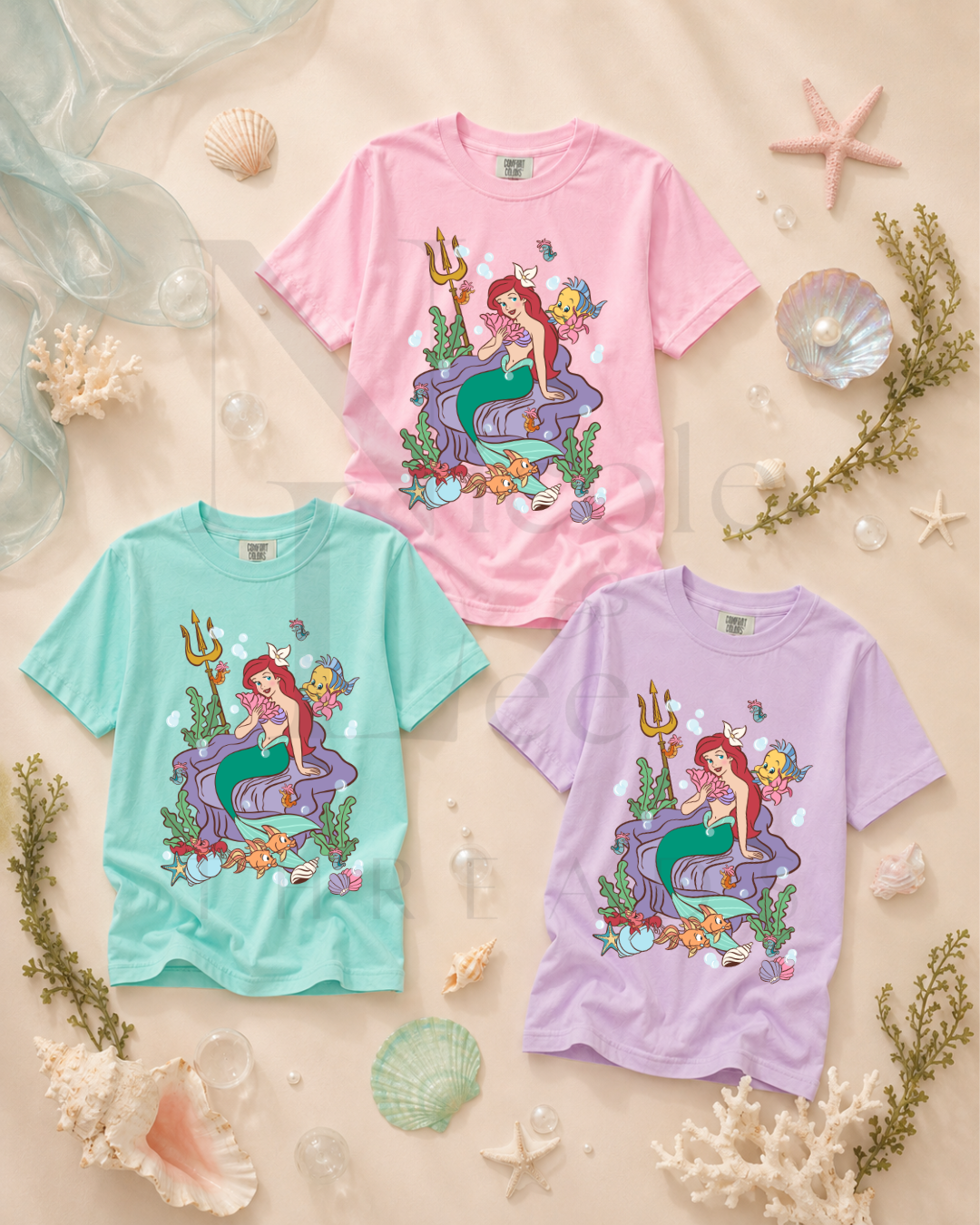 Sea Life Social Tee (3 Color Options) Adult/Youth