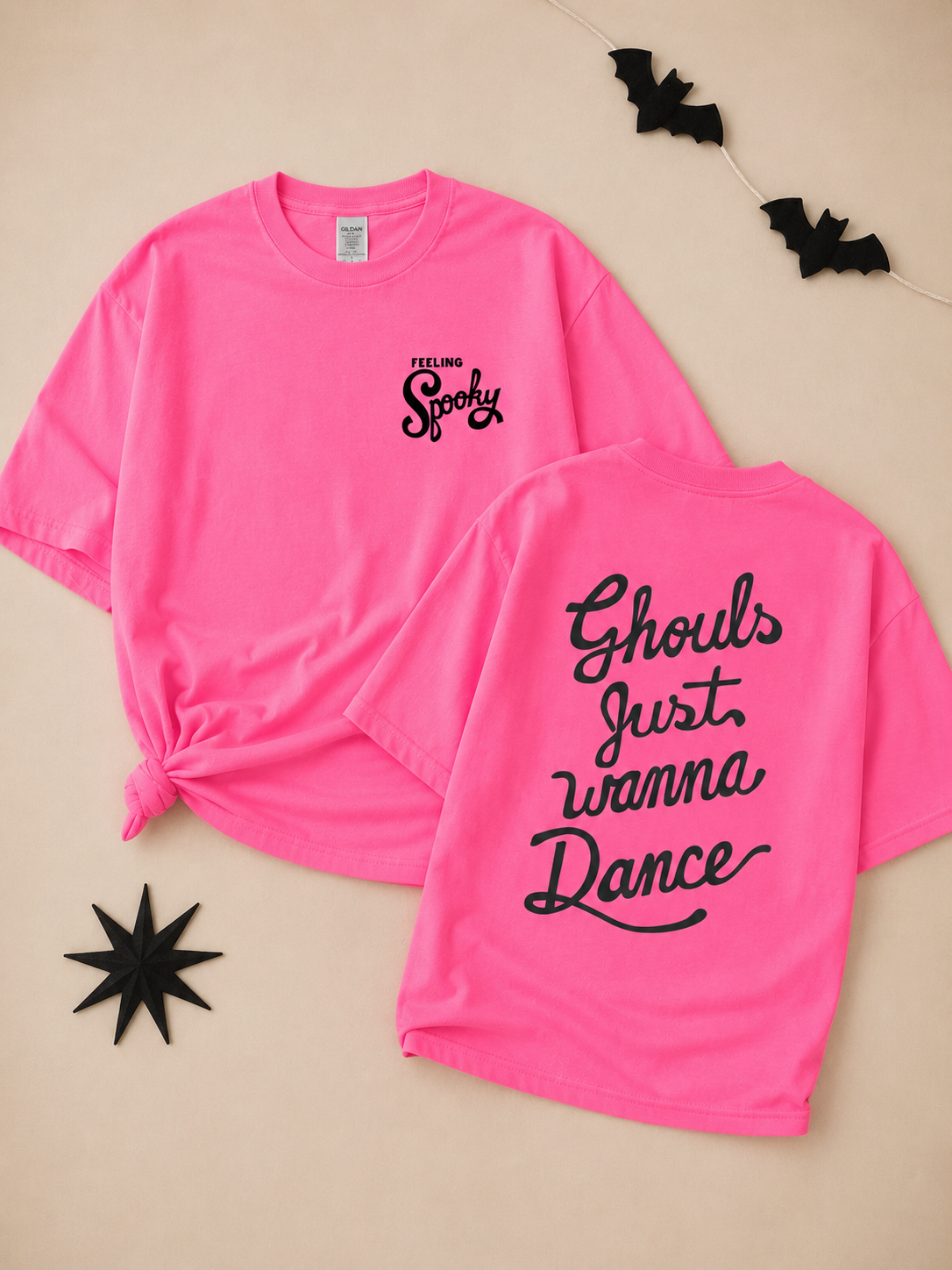 Pink & Spooky Tee- Youth/Adult