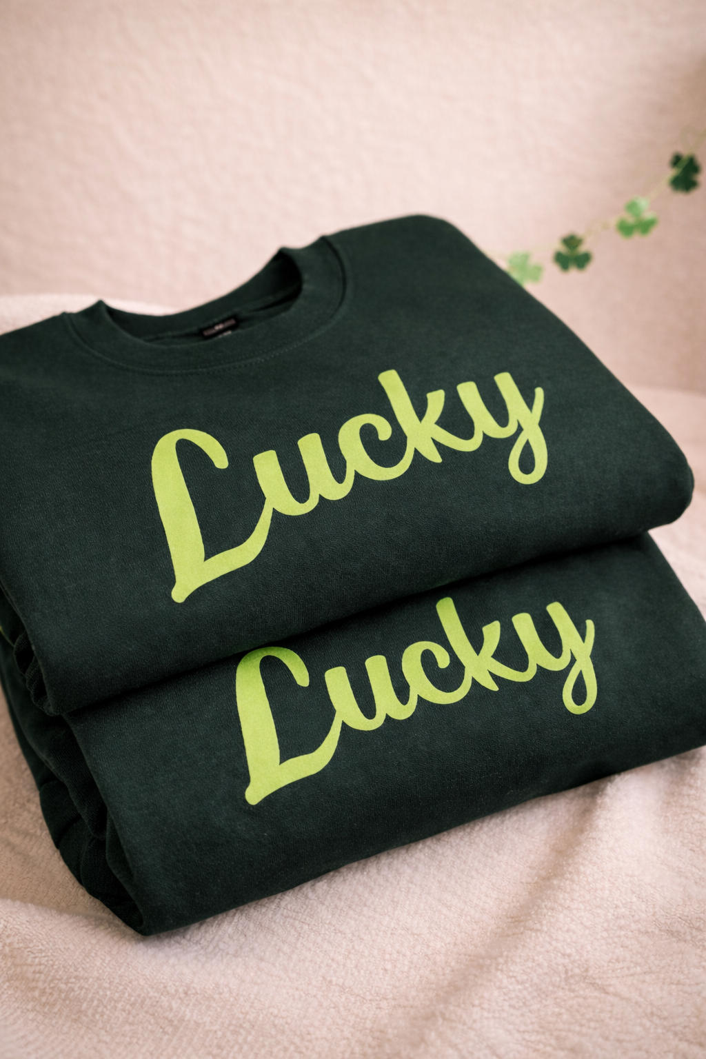 Lucky 3D Puff Sweatshirt- Limited Stock