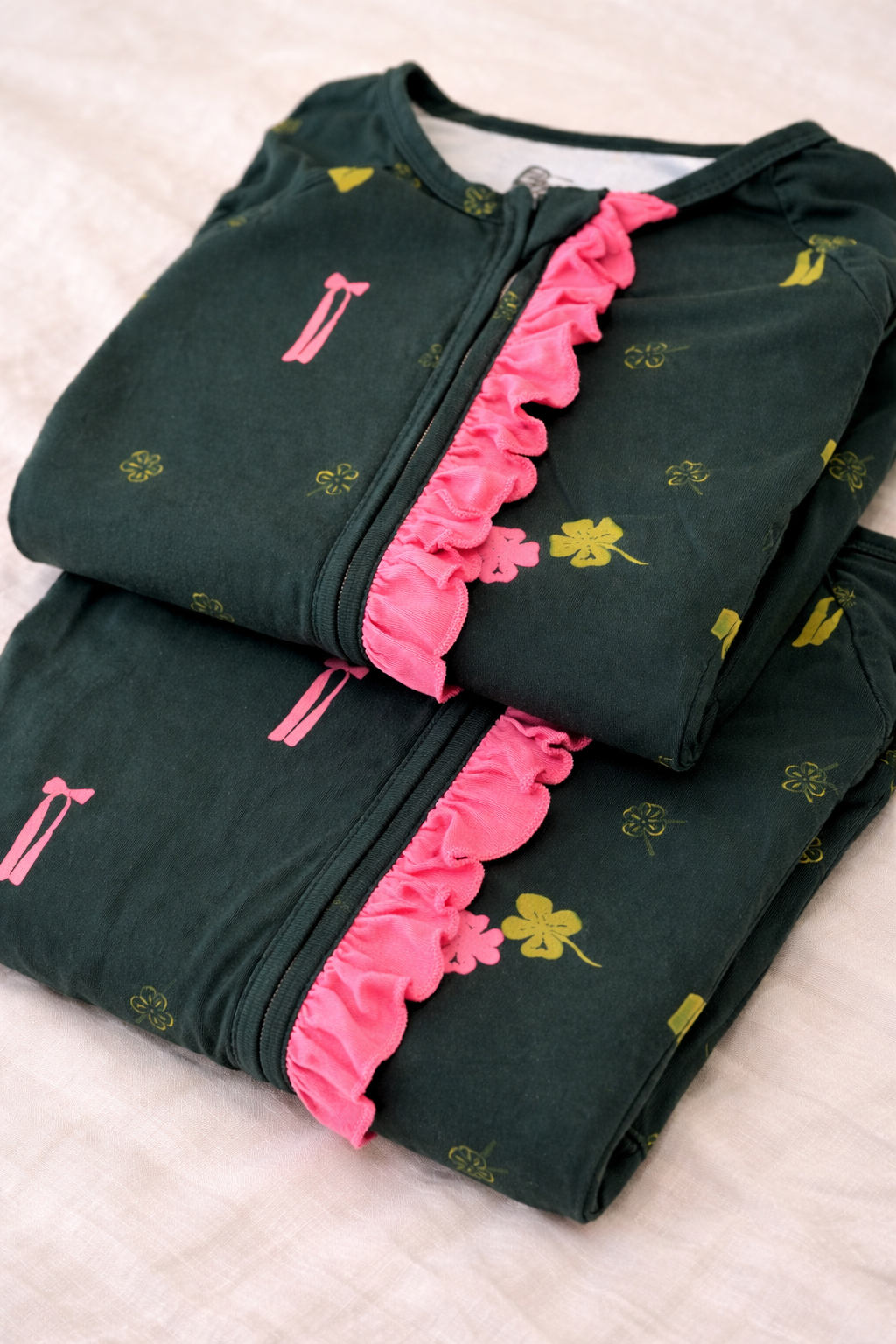 Clover & Bows Infant Zipper