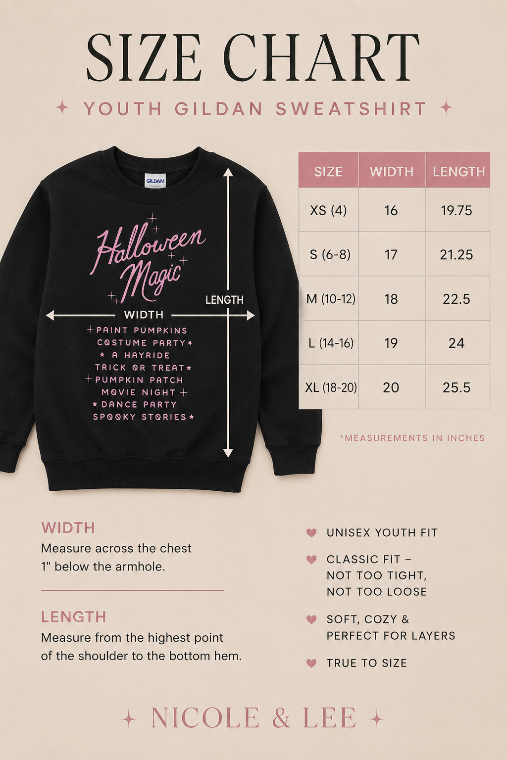 Halloween Magic Crewneck- Youth
