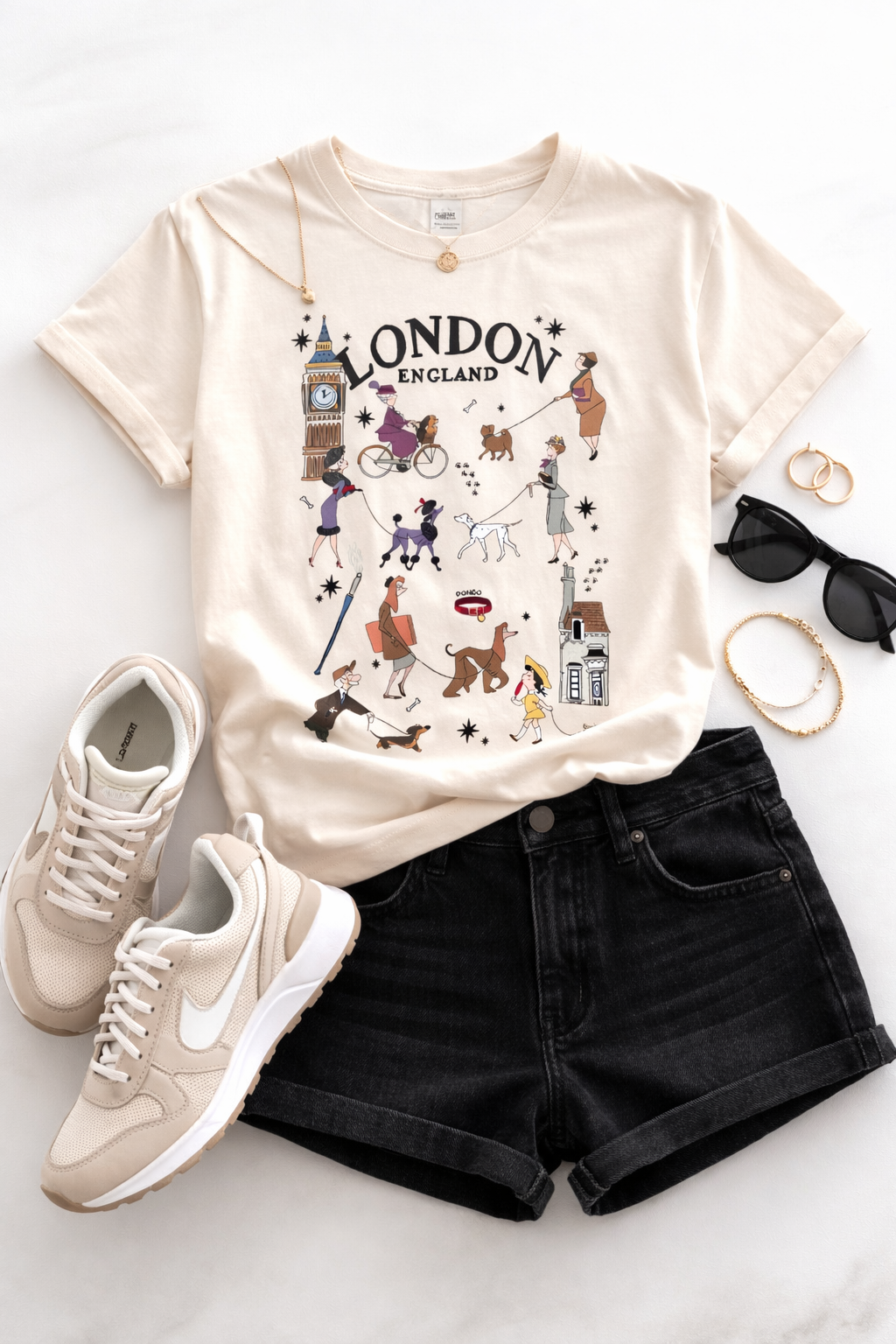 London Dog Walk Tee