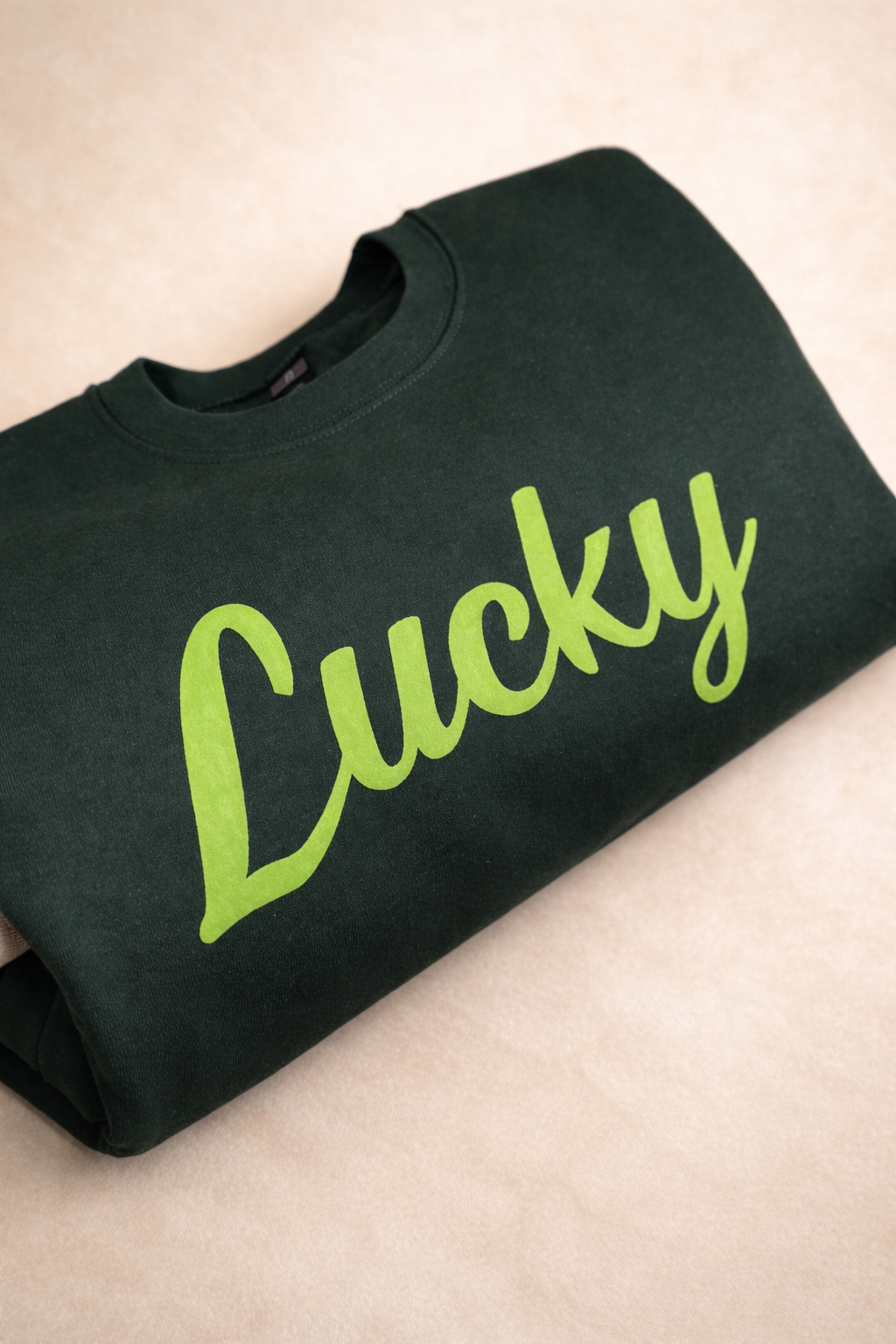 Lucky 3D Puff Sweatshirt- Limited Stock