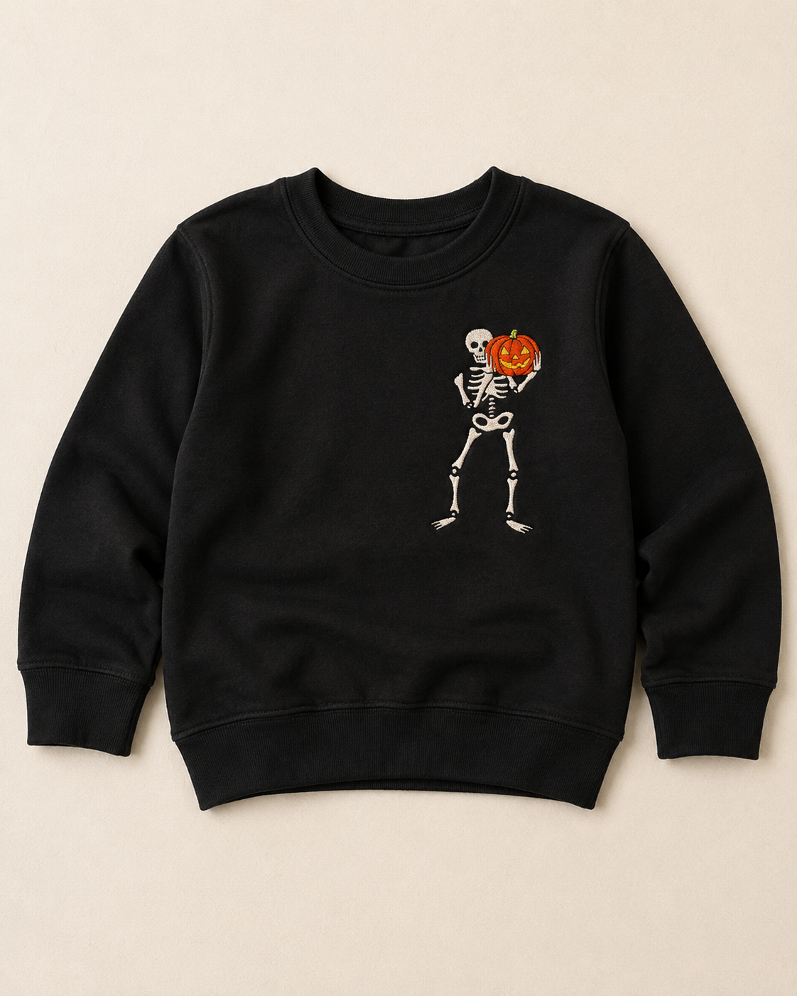Skeletons Love Pumpkins Too Crewneck- All Sizes
