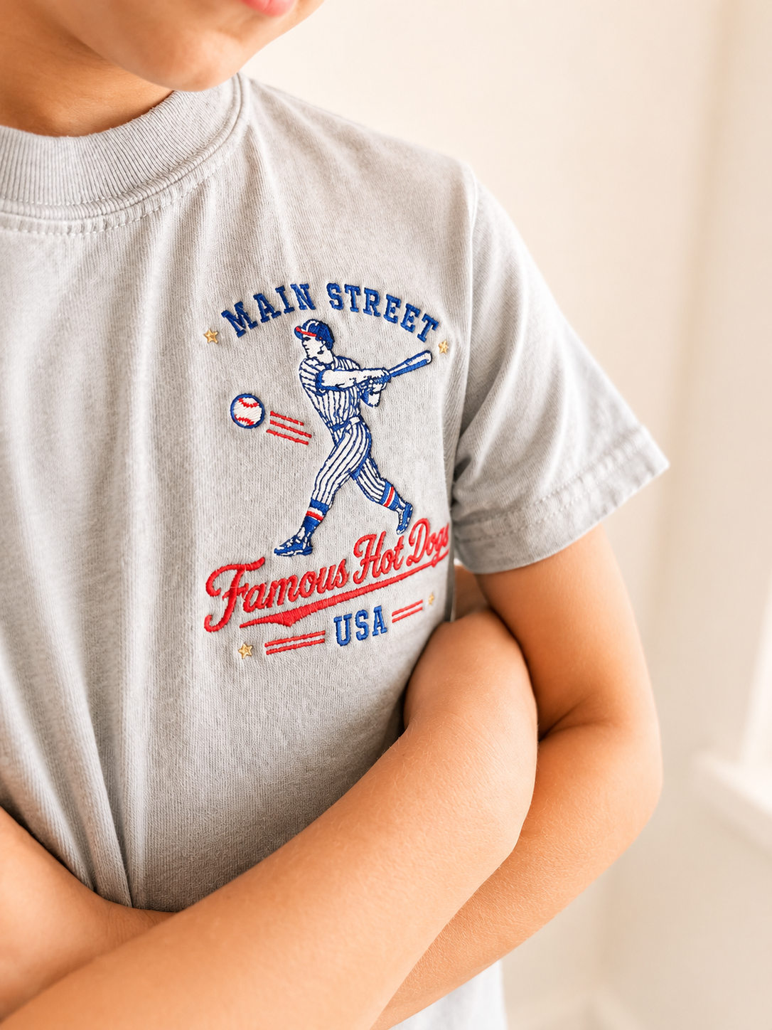 Vintage USA Baseball- Youth