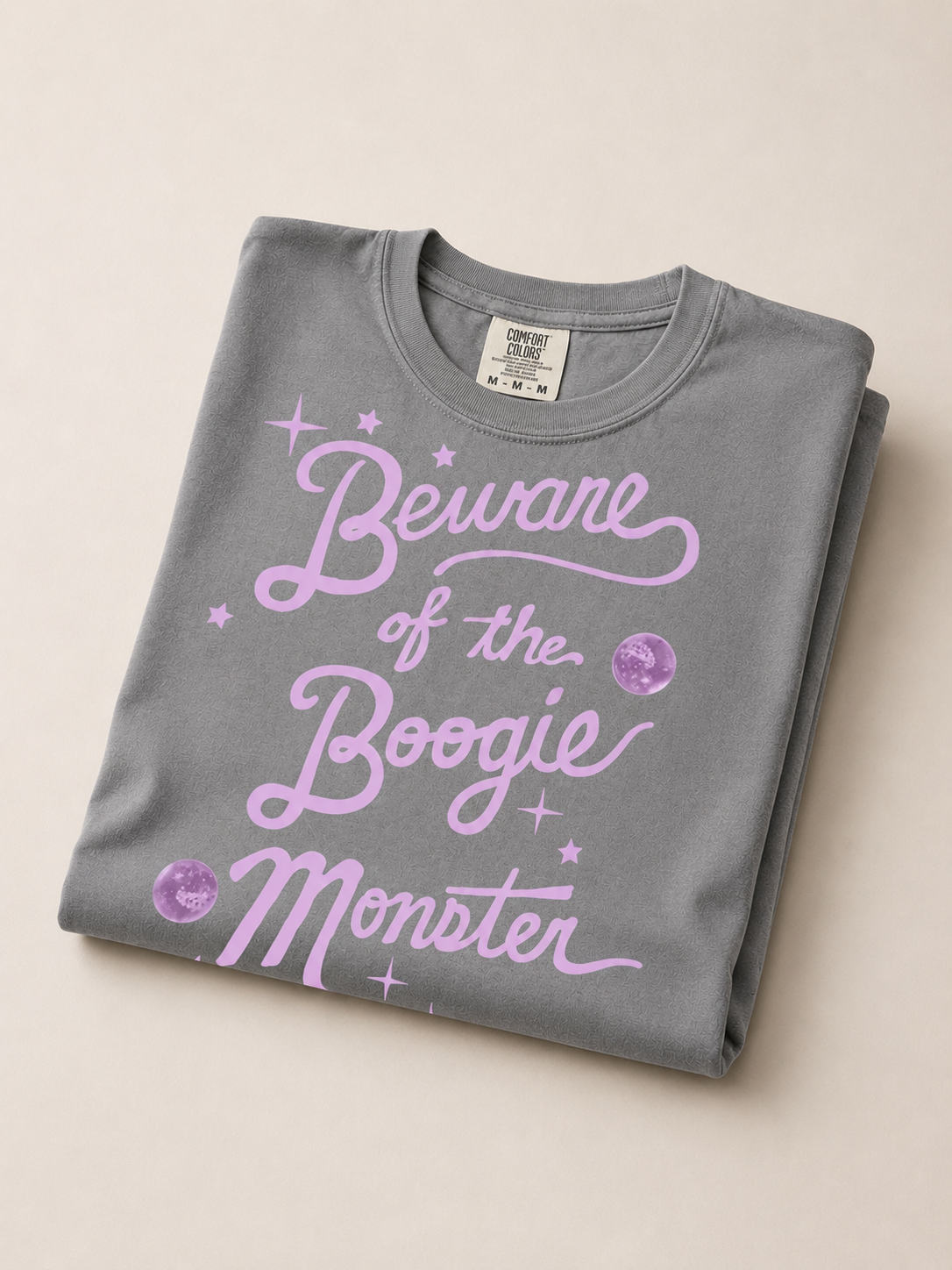 Beware the Boogie Monster Tee- Adult/Youth