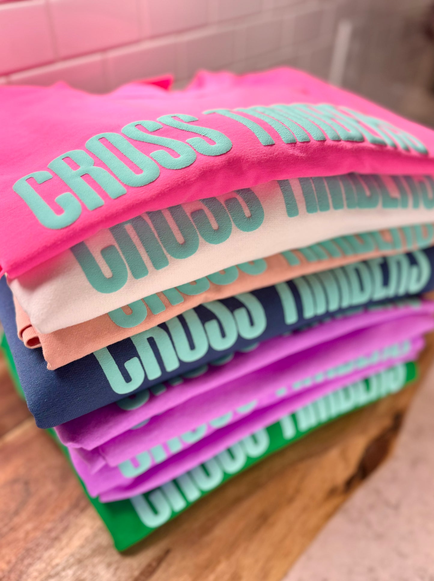 Cross Timbers Mint Puff Tees/Sweatshirts SALE
