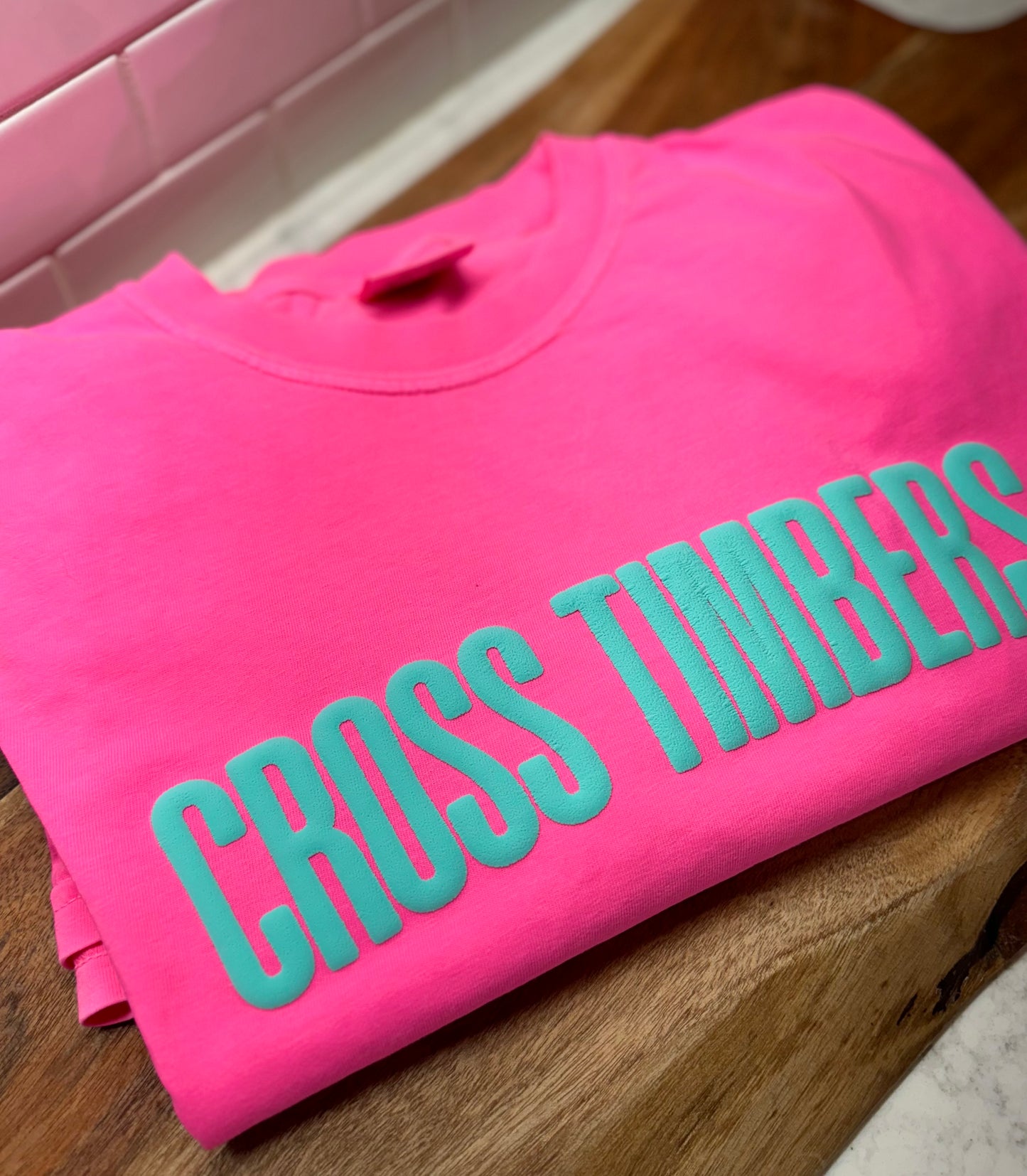 Cross Timbers Mint Puff Tees/Sweatshirts SALE