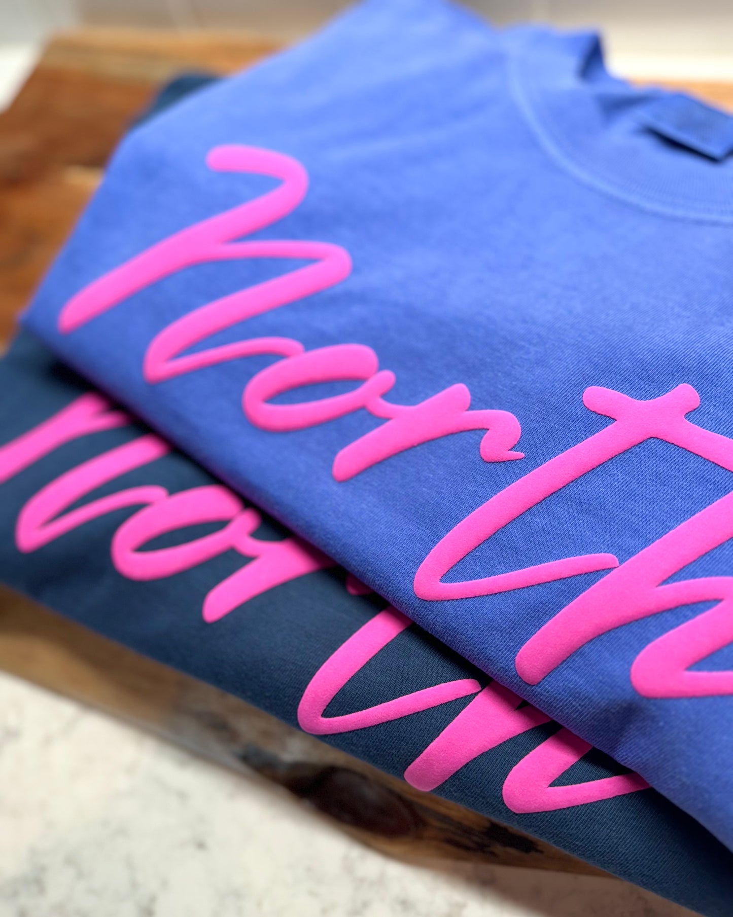 NORTH pink Puff Tee/Sweatshirts