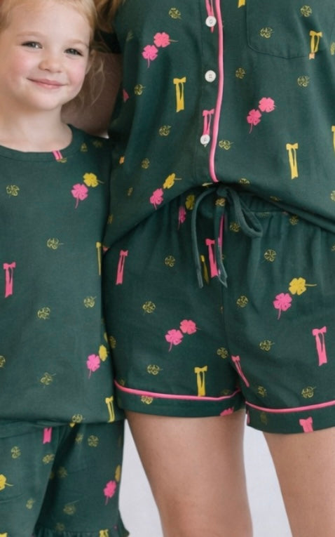 Clover & Bows Adult/Youth Short Set