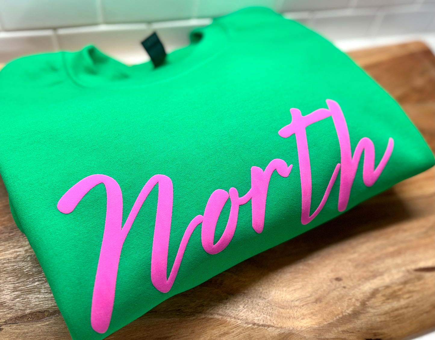 NORTH pink Puff Tee/Sweatshirts