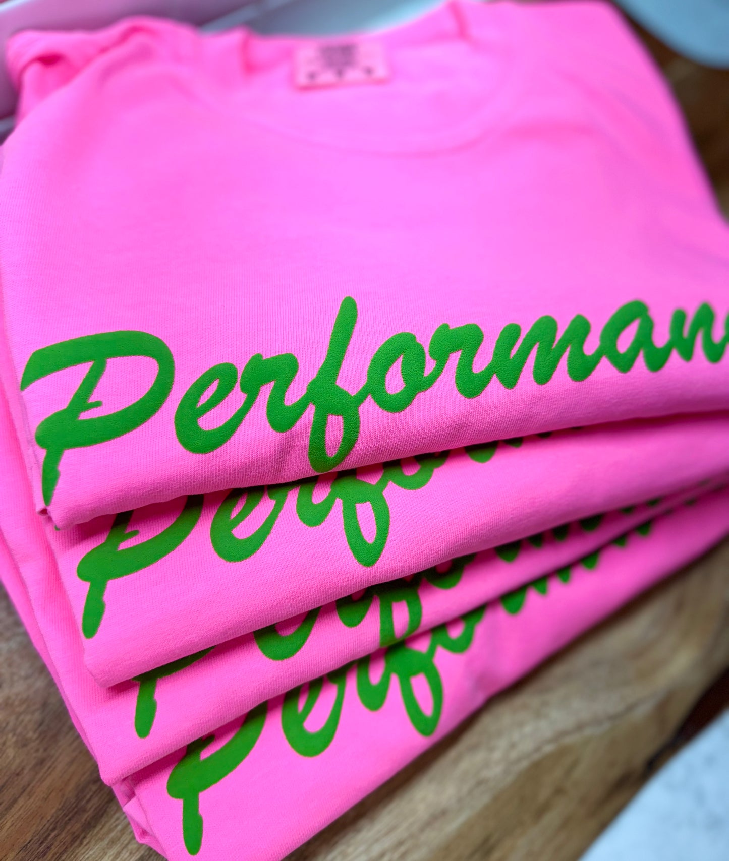 Performance Green 3D Puff Items (Extras While Stock Lasts)