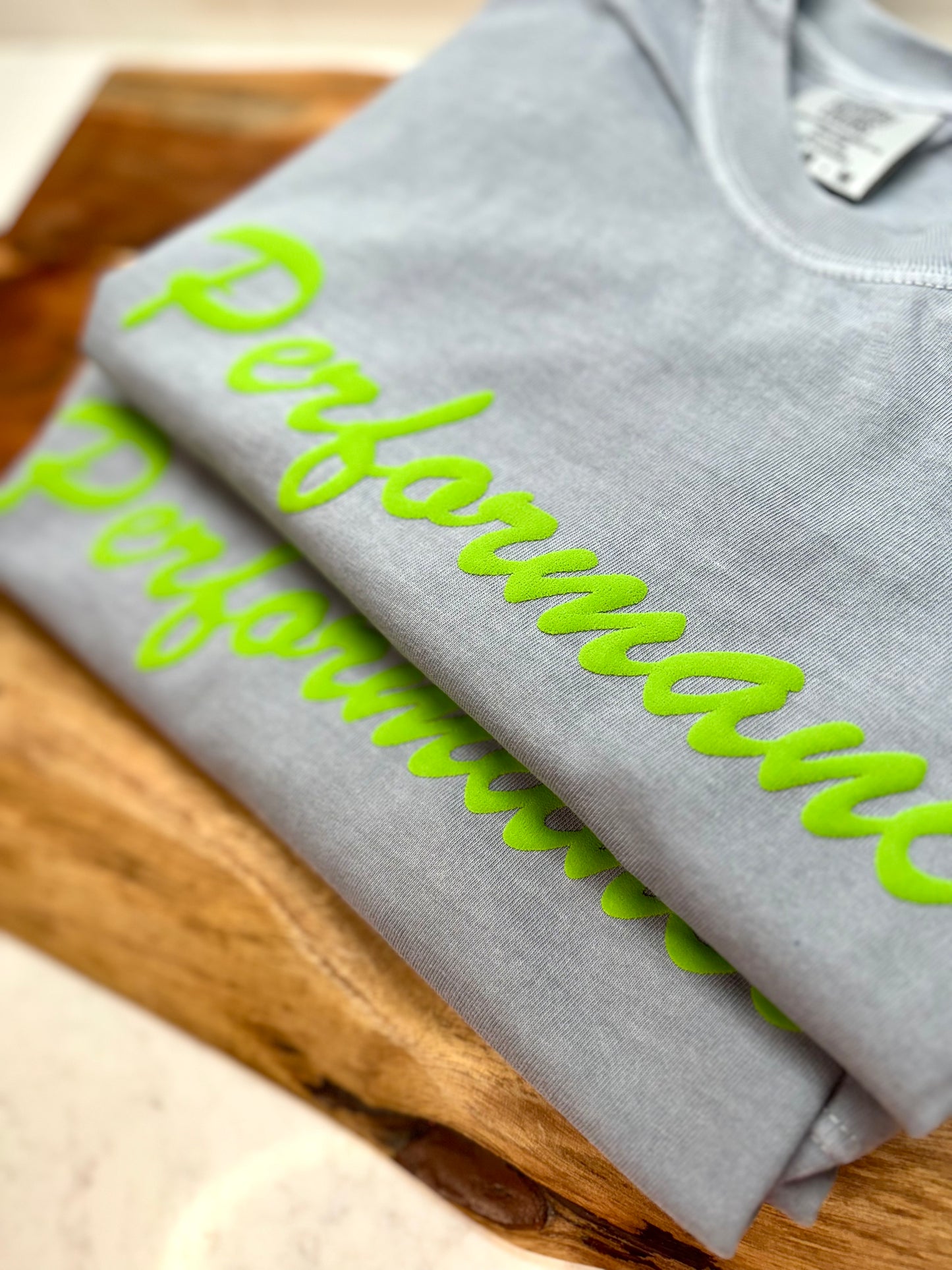 Performance Green 3D Puff Items (Extras While Stock Lasts)