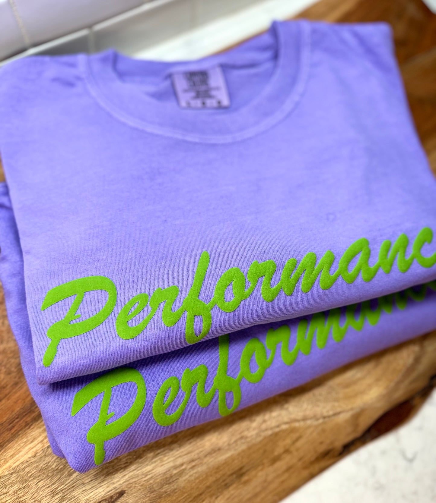 Performance Green 3D Puff Items (Extras While Stock Lasts)
