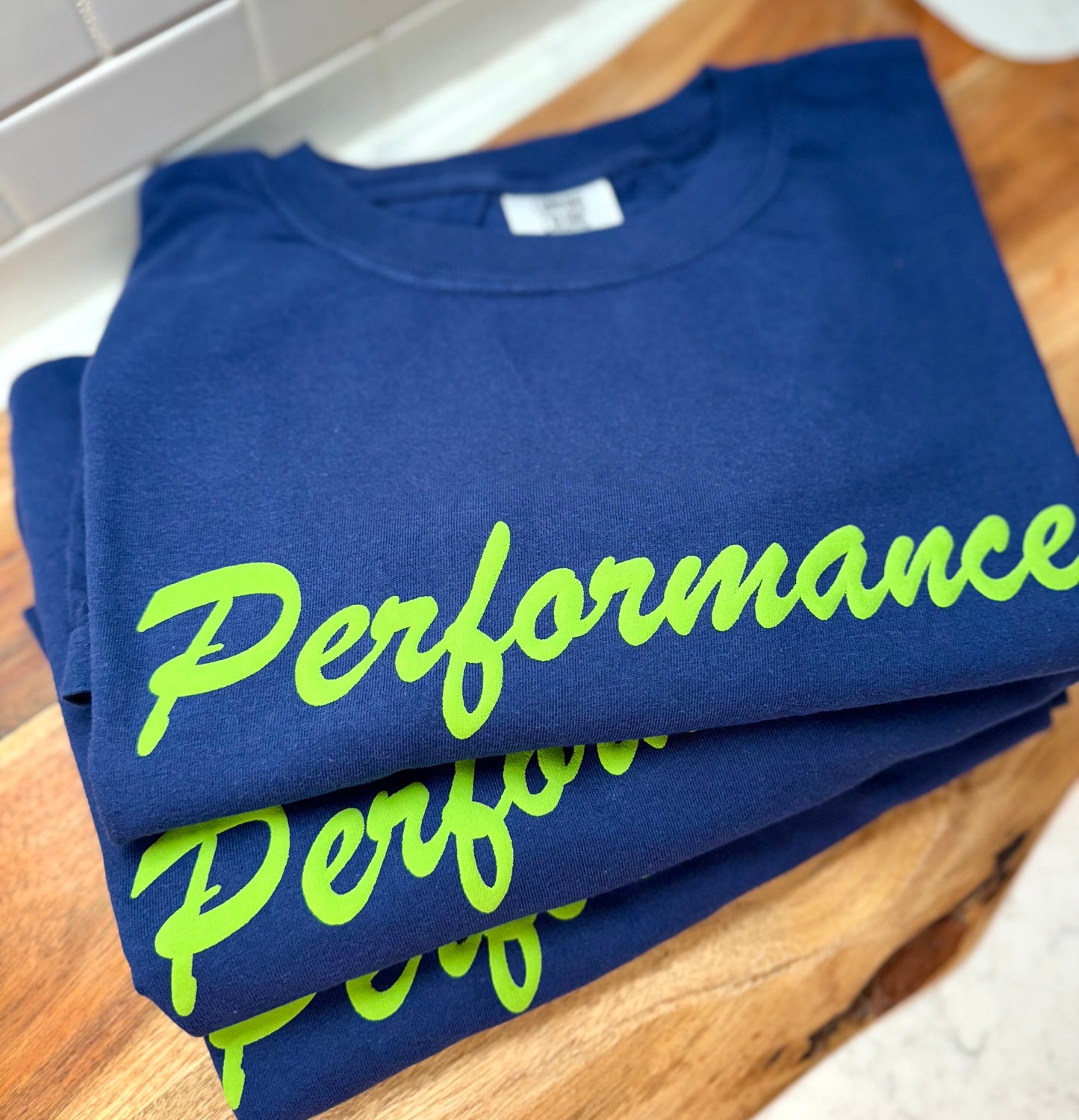 Performance Green 3D Puff Items (Extras While Stock Lasts)