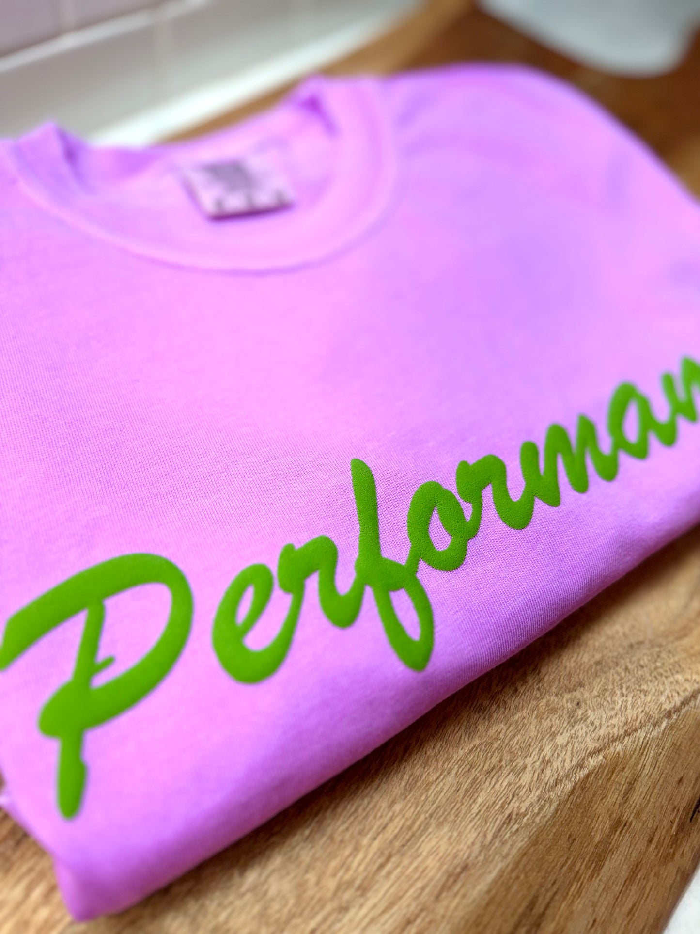 Performance Green 3D Puff Items (Extras While Stock Lasts)