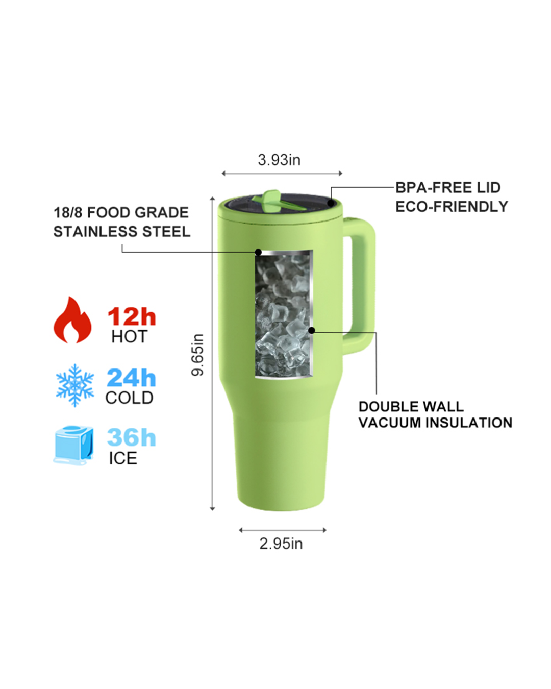 London Dog Walk 40oz Tumbler