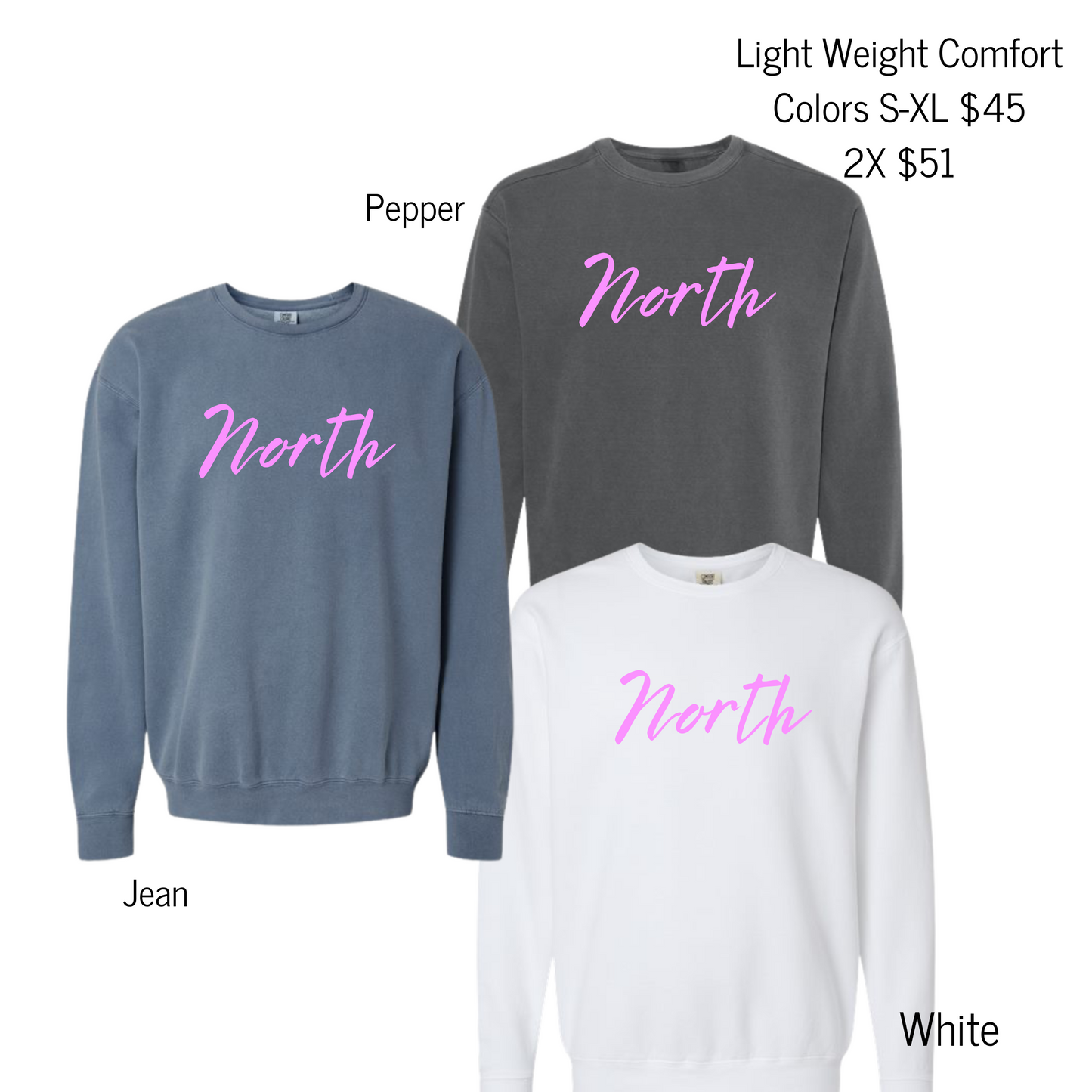 NORTH pink Puff Tee/Sweatshirts